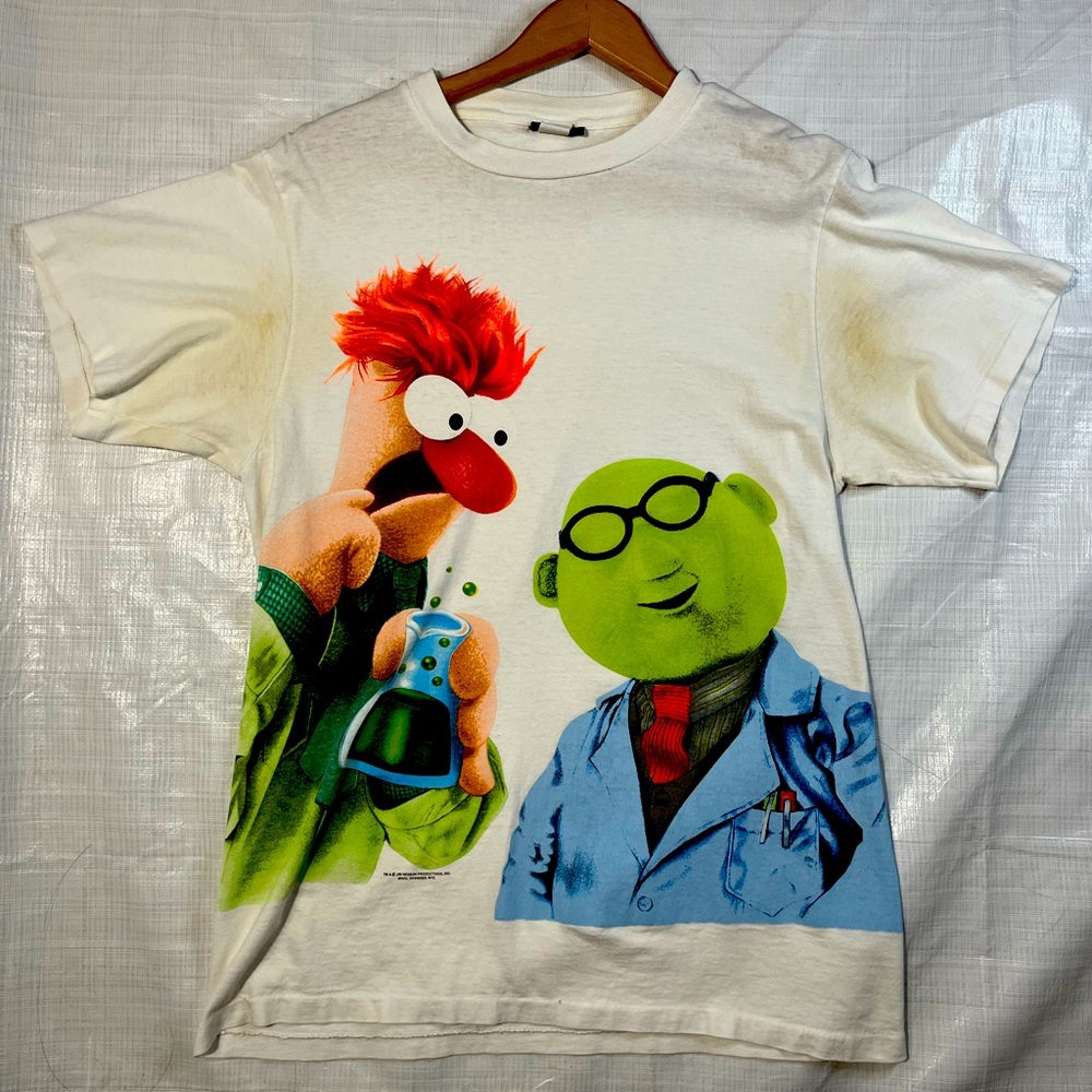 Vintage Bunsen and Beaker Shirt Large